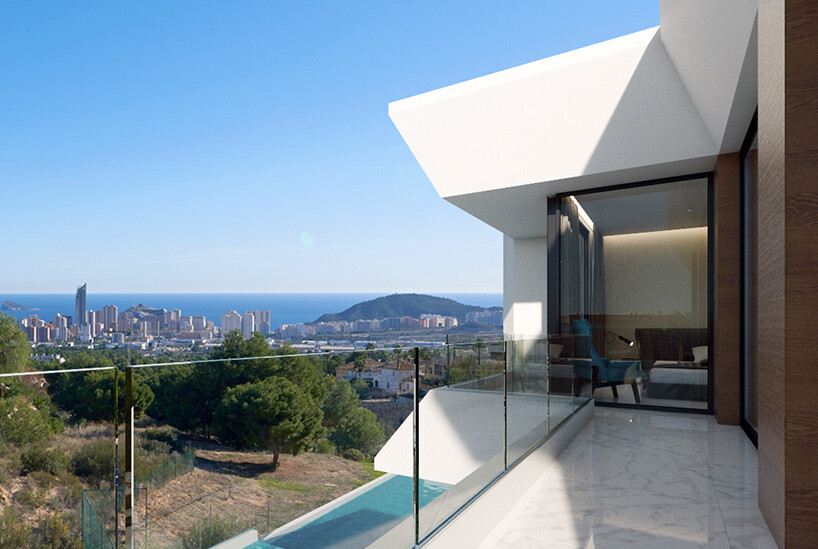 Neubau Villa in Finestrat: Meerblick