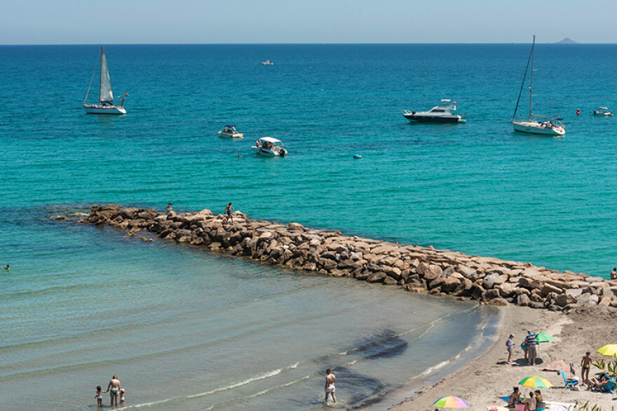 Rundgang am Strand von Orihuela