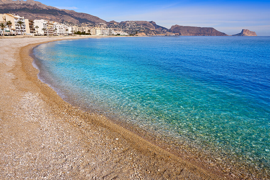 Die Strände von Altea
